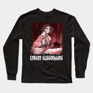 Embracing Uniqueness Edward Scissorhands' Identity Long Sleeve T-Shirt